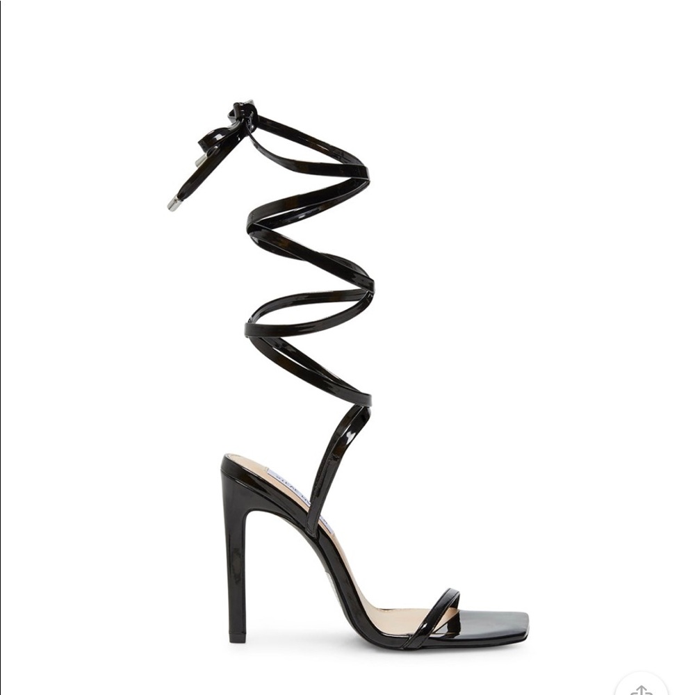 Steve Madden black patent heels